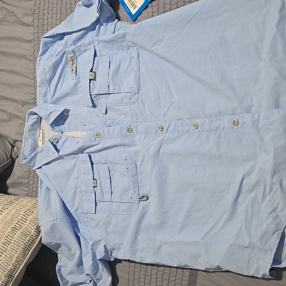 Men's Columbia PFG Button up